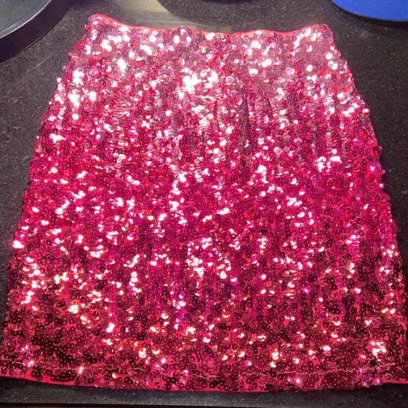 Maner Pink ombré Sequin Skirt ladies XS - Picture 1 of 4
